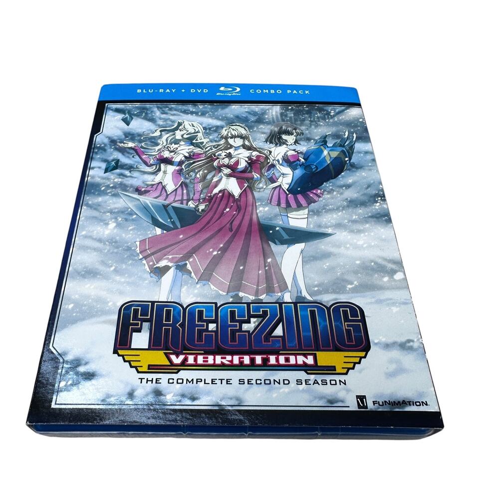 Freezing Vibration Season 2 Two Blu-Ray DVD English Dub/Sub Anime NEW